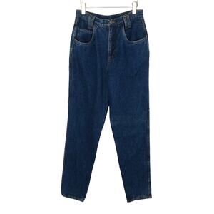 1980s LA Gear Jeans Vintage High Rise Straight Leg Jeans Size 11 Waist 28"